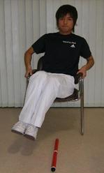 棒体操　棒またぎ　左右またぎ　It is stick physical exercise stick and is right of hidari and consulting